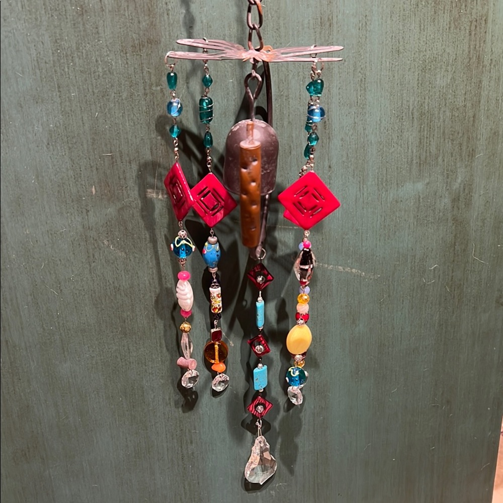 Colorful Dragonfly Sun Catcher